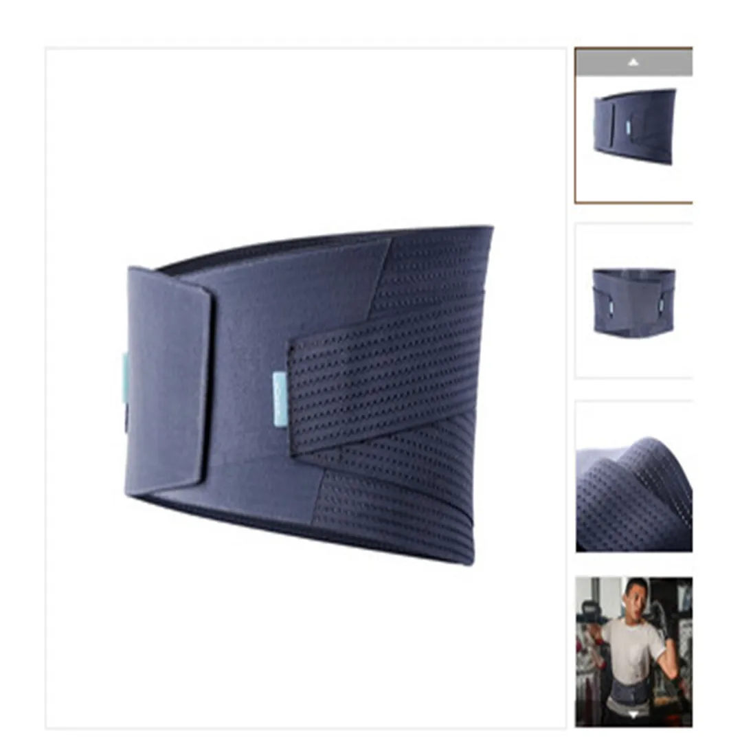 

Sport Waistband Fitted Support Waist Relieve Lumbar Pressure Prevent Injuries Breathable Sport Protection
