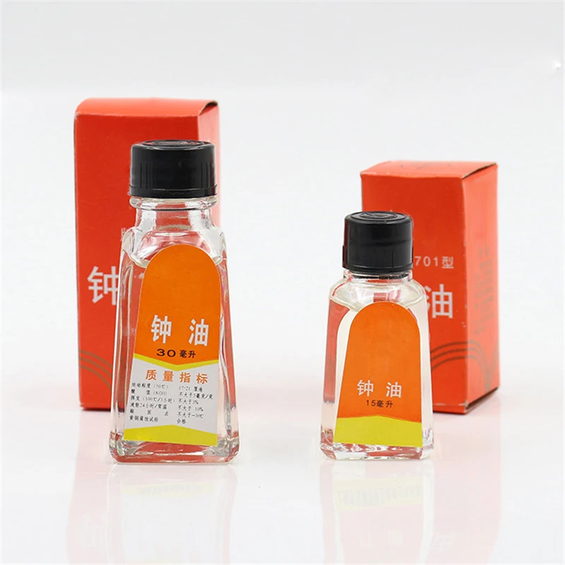 

15ml 30 Ml Watch Oil for Pocket Watch All Watches Lubricating Clock Lubricant Oil Cleaning Watch Tool Accessories