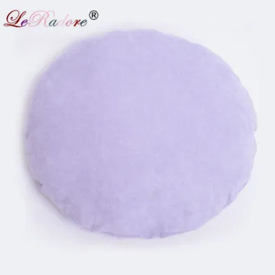 Purple LeRadore чехол для подушки, твердая чистая хлопковая круглая подушка для стула, Офисная домашняя нижняя подушка, декоративная подушка для дома, Прямая поставка - Цвет: Purple