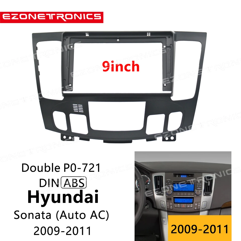 

Автомагнитола 9 дюймов для Hyundai Sonata Auto AC 09-11