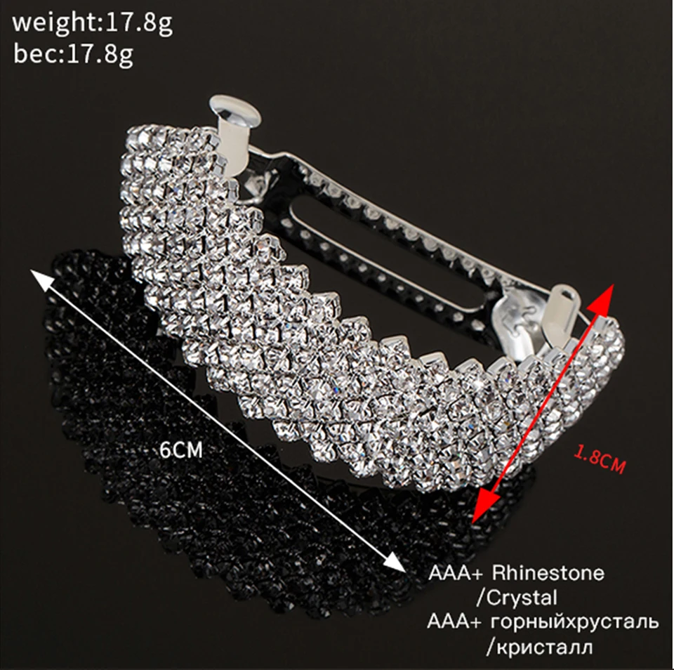 YFJEWE high-quality Wedding Accessories Bridal Crystal Rhinestone Hairbands Women#H011