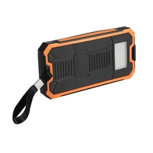 Чехол для портативного зарядного устройства на солнечной батарее, быстрая зарядка, двойной USB, чехол для мобильного зарядного устройства, набор для самостоятельной сборки, 20000 мА/ч, чехол для внешнего аккумулятора на солнечной батарее