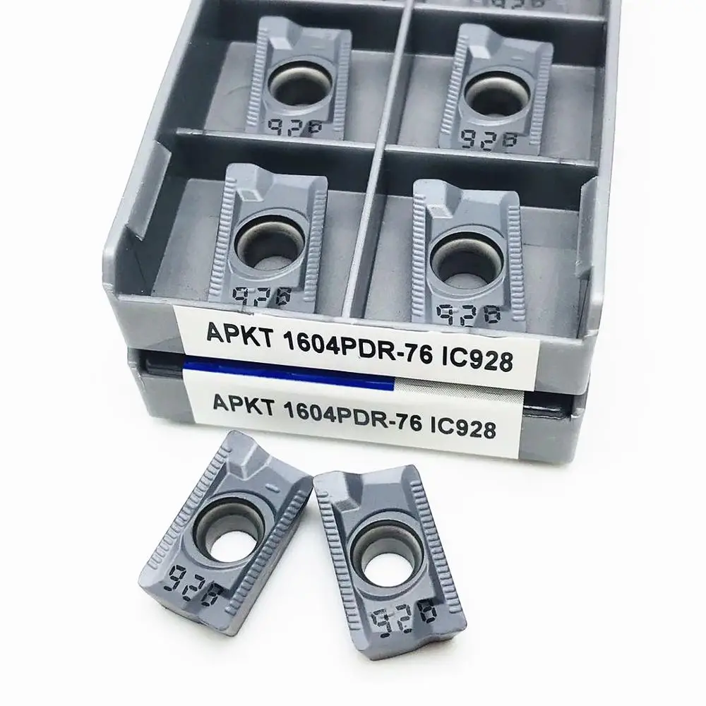 Карбидная вставка APKT1604 PDR 76 IC928 фрезерный токарный инструмент APKT режущий станок с