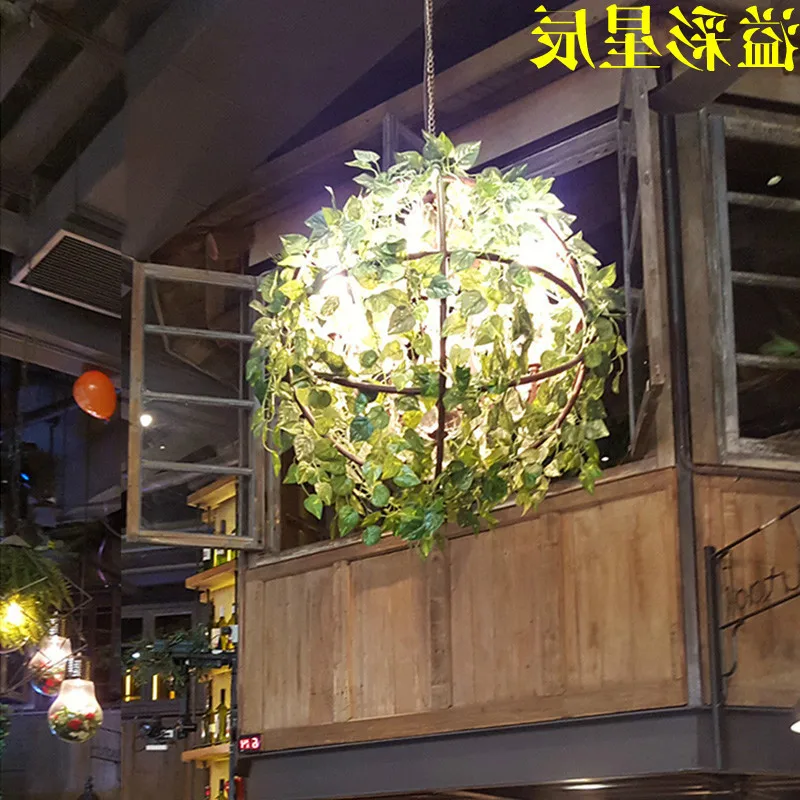 

Modern Personality Plants Pendant Light Music Bar Pub Plant Cafe Balcony Decorative Lamp luminaire