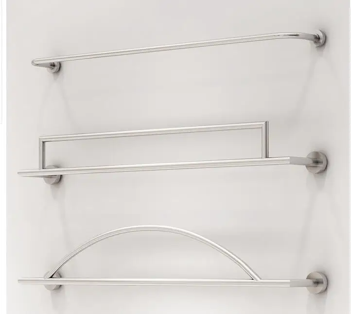 

Clothing store display racks on the wall are hanging crossbars men's and women's clothing store hangers clothes display racks si