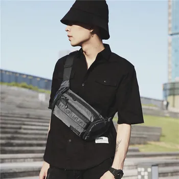 

New Multifunction Waist Pack Casual Outdoor Men's Shoulder Messenger Bag Waterproof Cycling Travel Running Chest Bag