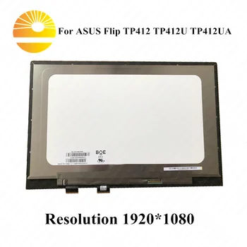 

14'' FHD LCD Display Touch Screen Assembly B140HAN04.1 For ASUS Vivobook Flip 14 TP412 TP412U TP412UA