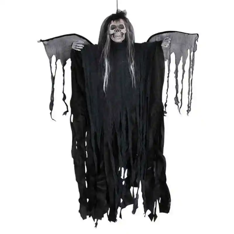 Halloween Ghost Festival Terrorist Props Room Escape Haunted House Decoration Hanging Voice Control Hang Ghosts Toys