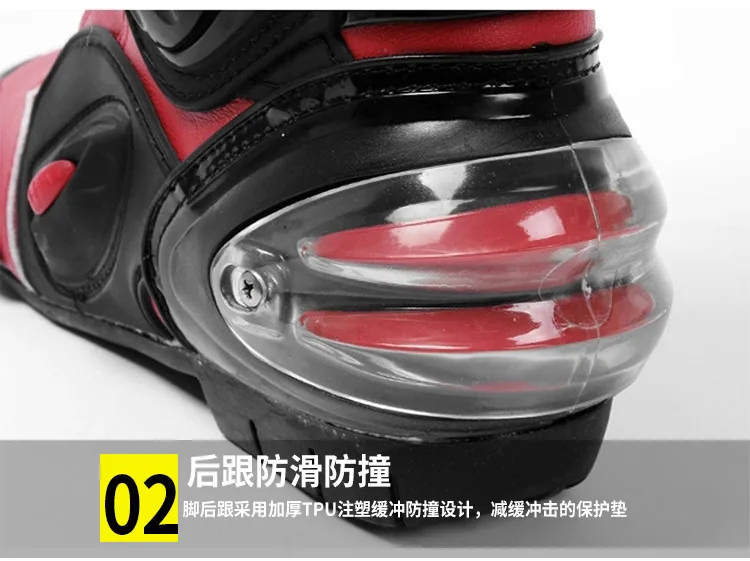 Мужские ботинки в байкерском стиле из искусственной кожи; ботинки для мотоциклистов; гоночные ботинки для мотокросса; MX; обувь для мотоциклистов; Защитное снаряжение