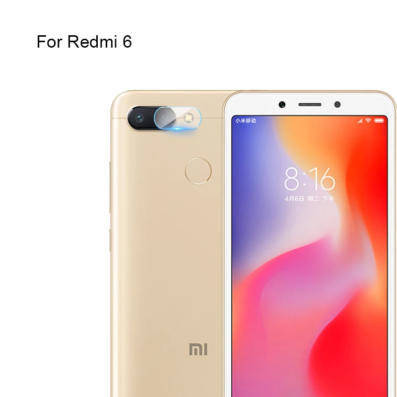 For Redmi 6 Защитная пленка для задней камеры для Xiaomi Redmi Note 5 Pro 6 Pro 6A 5 Plus прозрачная Защитная мягкая пленка для Xiaomi Mi A2 Lite - Цвет: For Redmi 6