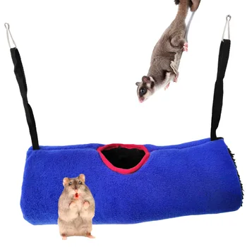 

Super Soft Ferret Snuggles Rat Warm Beds Cage Luxury Accessory Small Pet Tube Mouse Squirrels Hammock Toy Rabbit
