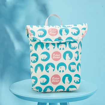 

Diaper Bag Waterproof Portable Mummy Handbag Stroller Design Outdoor Nappy Bags for Baby Large Capacity BNM016