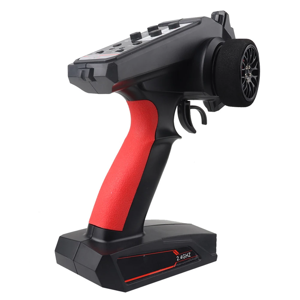 

Boat Remote Control Wide Application 4 Channel Vehicle Spare Parts 2.4GHz RC Transmitter ABS Truck Durable Accessories Radio