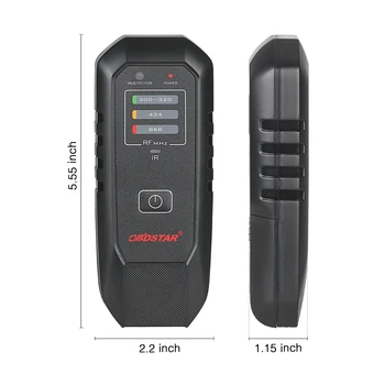 

Newest OBDSTAR RT100 RT 100 Remote Tester Frequency Infrared (IR) can detect frequency of car remote control