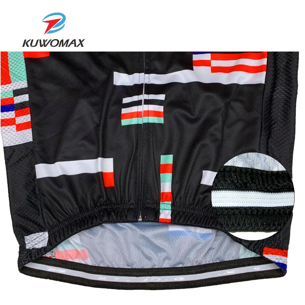 KUWOMAX дышащая велосипедная Джерси с коротким рукавом MTB велосипедная одежда велосипедные рубашки Майо Ropa Ciclismo Спортивная одежда