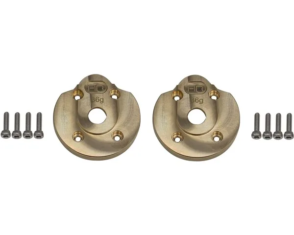 HR тяжелая латунная внешняя флюоресцентная Крышка для передней или задней осевой