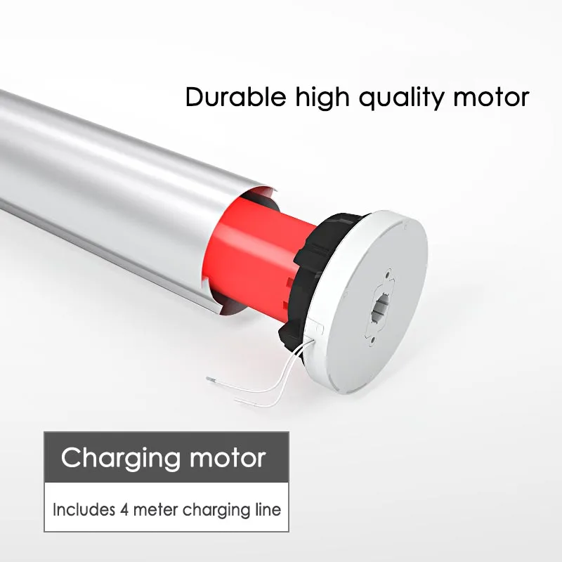 Bluetooth управление моторизованные жалюзи DC12V трубчатые моторные оконные шторы с электроприводом для офиса/гостиной/спальни Индивидуальный размер - Цвет: 38mm tube motor