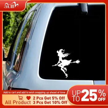 

New Design Witch Auto Sticker Funny Sticker On Car Stickers And Decals Rear Window Vinyl Car Styling