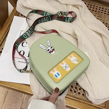 

Cartoon female bag 2020 new cute personality girl graffiti small Shoulder Bags summer casual trendy small cross bag school bag