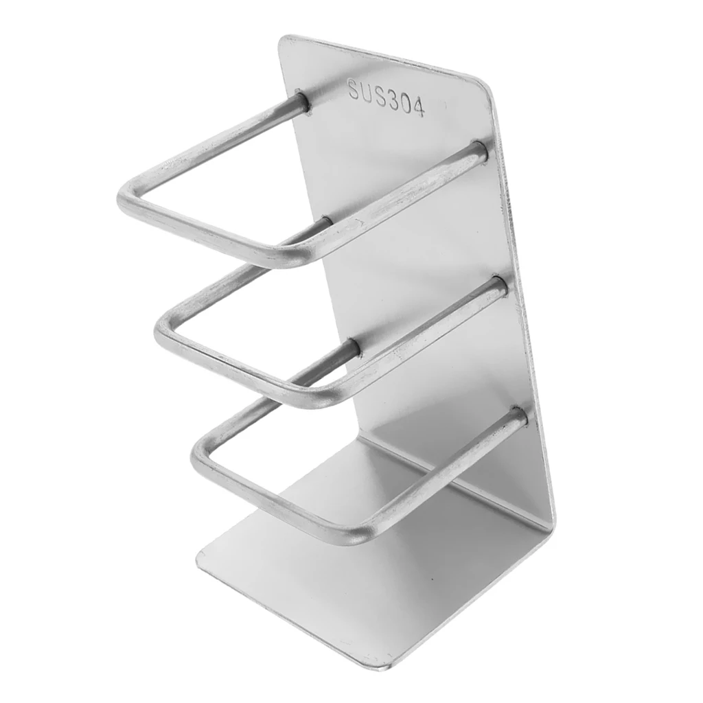 Adhesive Stainless Steel Wall Mounted Shower Bathroom Toothbrush Toothpaste Holder Stand 