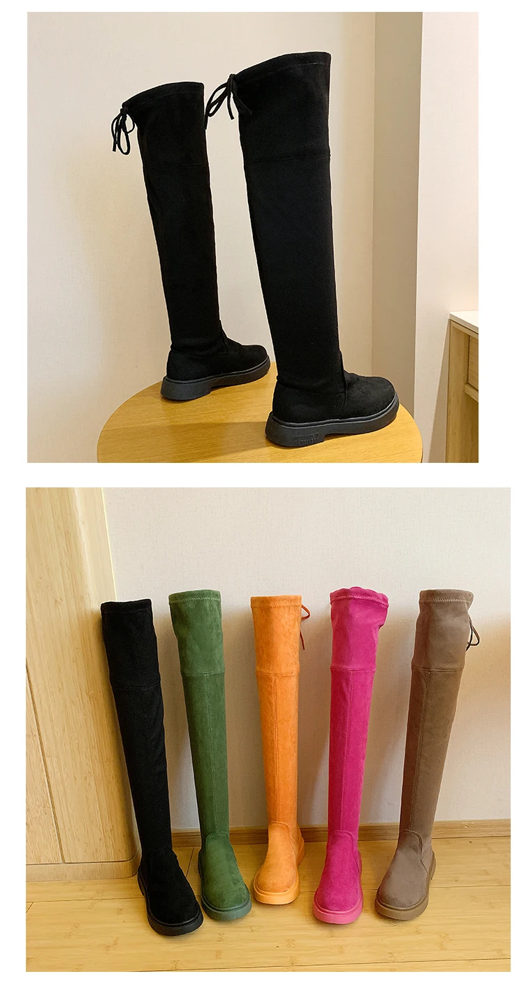 Bootee/женские ботинки г. Брендовая женская обувь пикантные Модные женские ботфорты на высоком каблуке, с круглым носком, на шнуровке