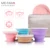 ME.FAM New Cute Cartoon Animal Stainless Steel Silicone Folding Cup With PE Cover Lid Outdoor Collapsible Travel Child Water Cup