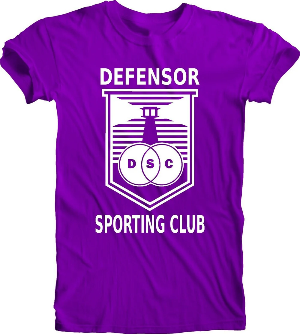 

Defensor Sporting Club Uruguay Futbol Soccer T Shirt Camiseta Remera Team Sports Cool Tops Tee Shirt