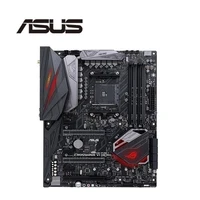 For ASUS ROG CROSSHAIR VI HERO (WI-FI AC) Motherboard Socket AM4 For AMD X370 X370M Original Desktop Mainboard Used Mainboard