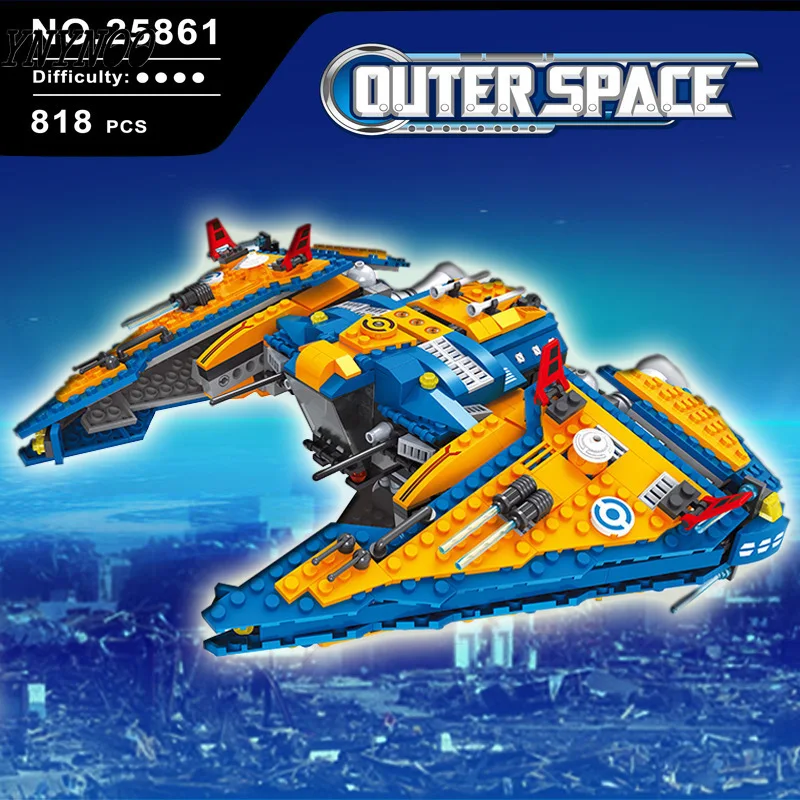 

building construction Toy Ausini Star Wars Outer Space Ship Building Blocks Compatible legoings Toys For Children Boy Gifts