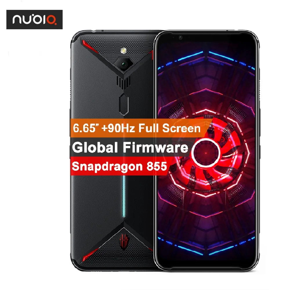 

6.65" Global Version Original ZTE nubia Red Magic 3 Smartphone Snapdragon 855 Fingerprint ID Quick Chager Game MobilePhone