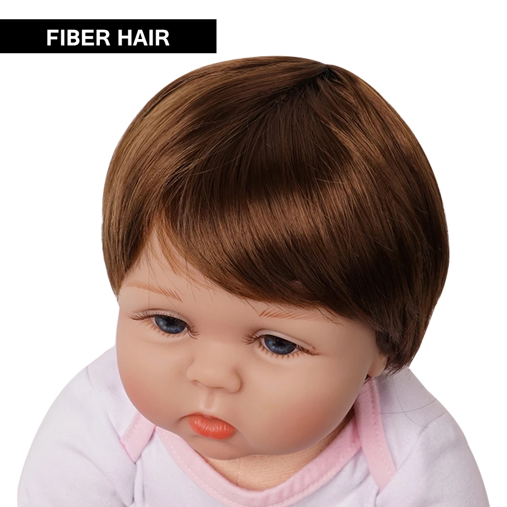 55 см Reborn Baby Doll 2 наряды Новорожденные реалистичные игрушки для девочек силиконовые виниловые хлопковые тела