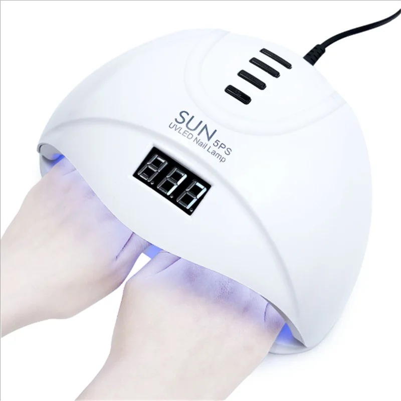 

48W SUN5PS Phototherapy Machine Intelligent Induction Quick-drying Baking Lamp Dryer To Make Nail Polish Phototherapy Lamp