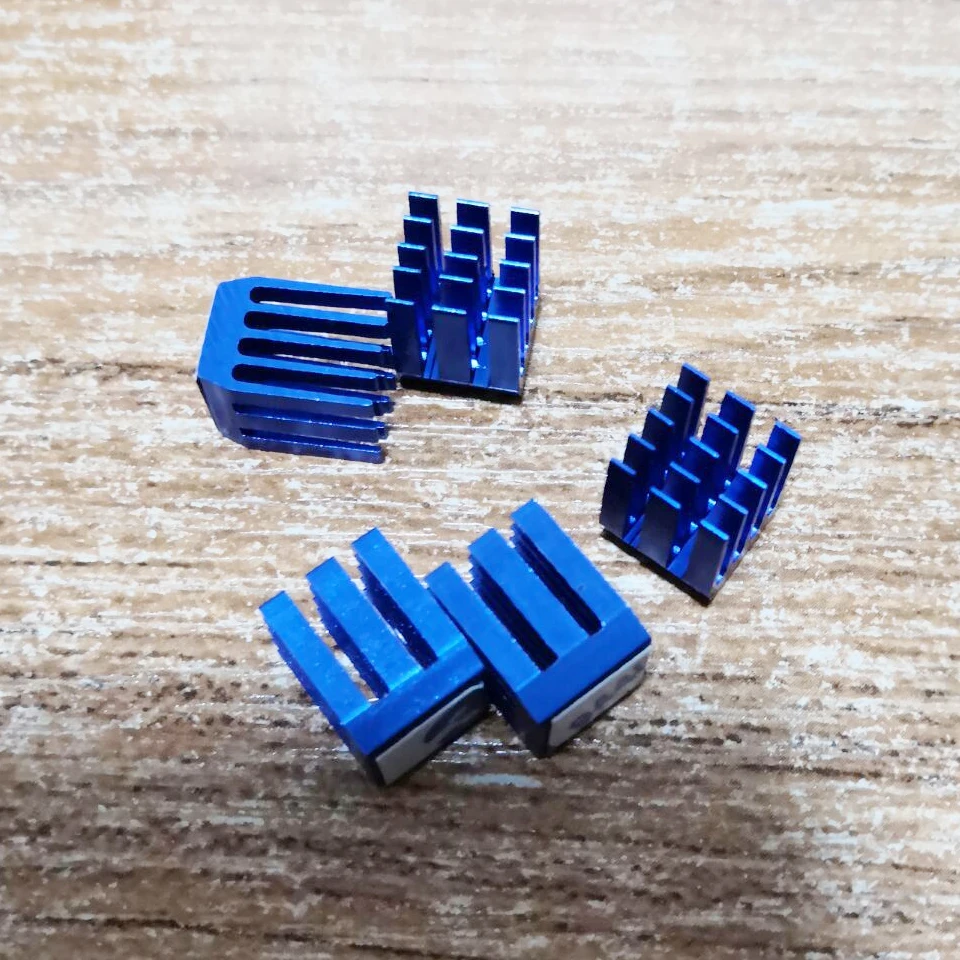5pcs/lot 3D Printer Parts A4988 DRV8825 LV8729 TMC2100 TMC2208 Stepper Motor Driver Module Heat sinks Cooling Block Heatsink | Компьютеры