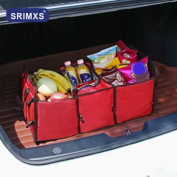 

Universal Car Storage Organizer Trunk Boot Stuff Food Automobile Stowing Tidying Interior Accessories Folding Collapsible Bags