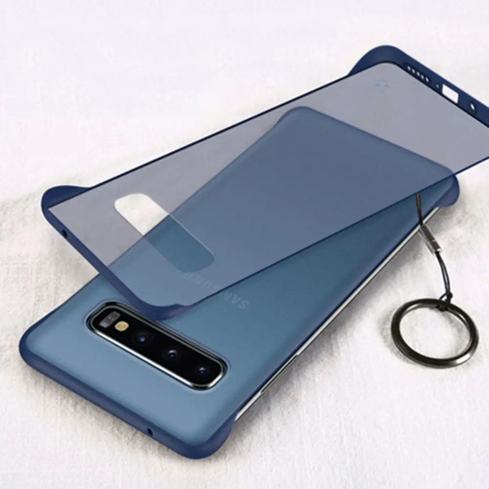 Чехол LAPOPNUT для samsung Galaxy S10 S8 S9 Plus S7 Edge A10 A80 A70 A50 A40 A20 A30 Прозрачный матовый жесткий