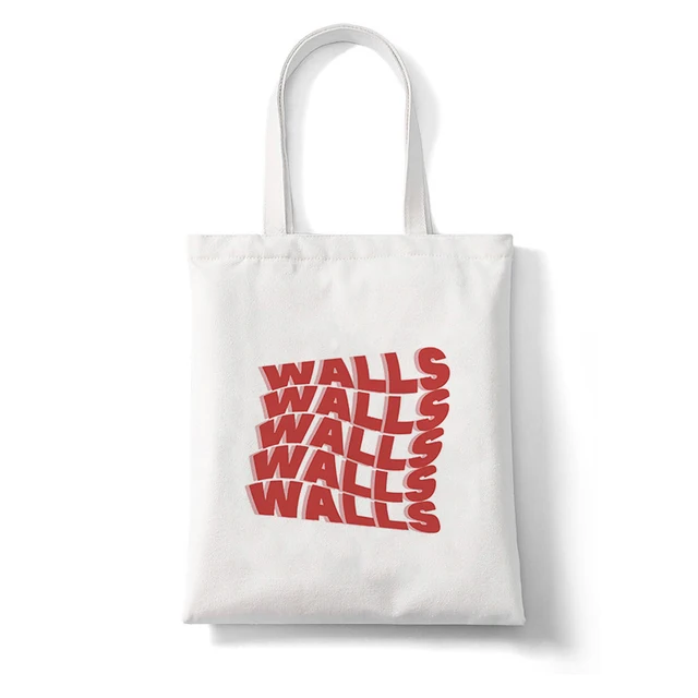 Louis Tomlinson Walls One Direction Shopper Bags Shopping Bag Tote Bag Shoulder Bag Canvas Bags Large Capacity College Handbag X256