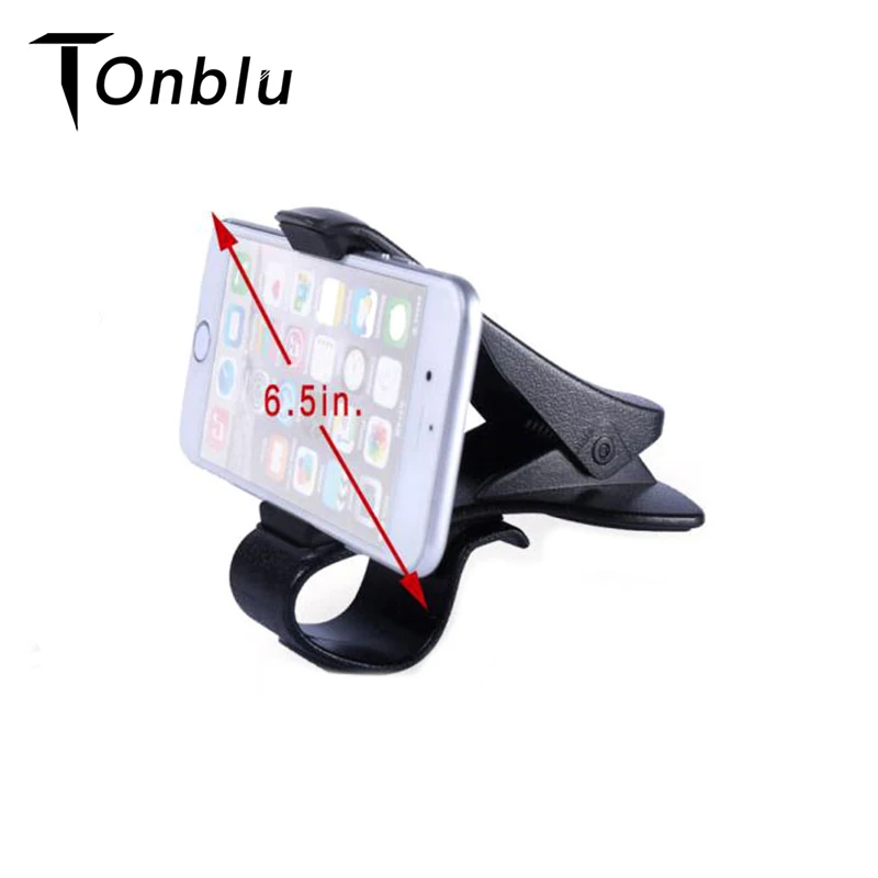 Car Dashboard Phone Holder ABS Universal Clip Fold 4.0&quot to 6.5&quot Cell GPS Navigation Display Bracket Mount Stand | Мобильные