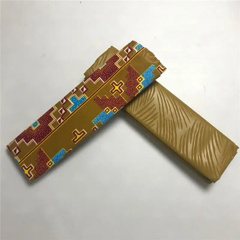 4 ярда полиэстер Анкара восковая ткань тиснение Chitenge Ghana Kente печатная восковая ткань Африканская Kitenge принт восковая ткань AW30 - Цвет: 35
