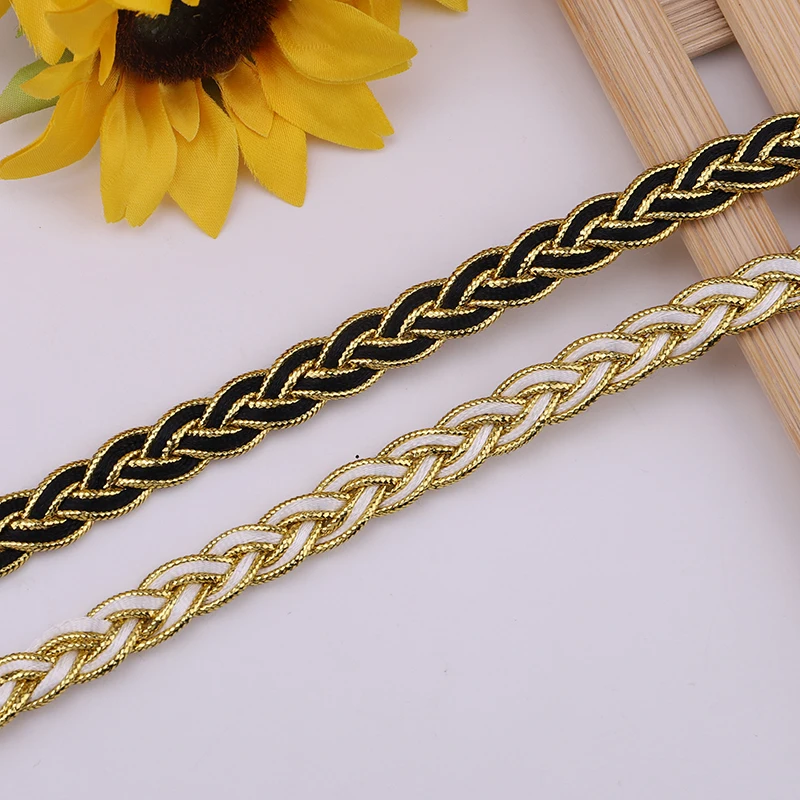 Lace Ribbon 2 yards Gold braid Dress Home Textile Decorative Edge Handmade Accessories for lace ribbon,lace garment accessories,lace sewing supplies,lace accessories,lace sewing accessories,lace decoration