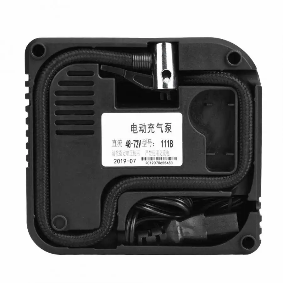 Flash Deal 48-72V Portable Durable Inflator Air Compressor Pump Tire Pumps for Motorcycle Electromobile For Electric Bicycle Accessory 2 Flash Deal 48-72V Portable Durable Inflator Air Compressor Pump Tire Pumps for Motorcycle Electromobile For Electric Bicycle Accessory 2
