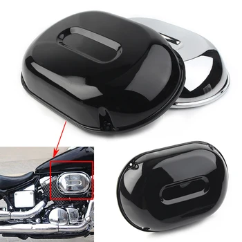 

Motorcycle Air Filter Cover Protector For Honda Shadow Spirit VT750DC 2001 2002 2003 2004 2005 2006 2007 Black / Chrome