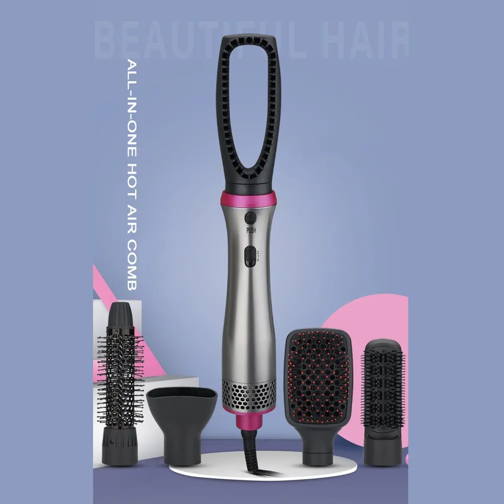 

Multi-Function Five-In-One Hair Dryer Brush Curler Blow Straight Hair Roller Electric Hot Wind Hair Comb