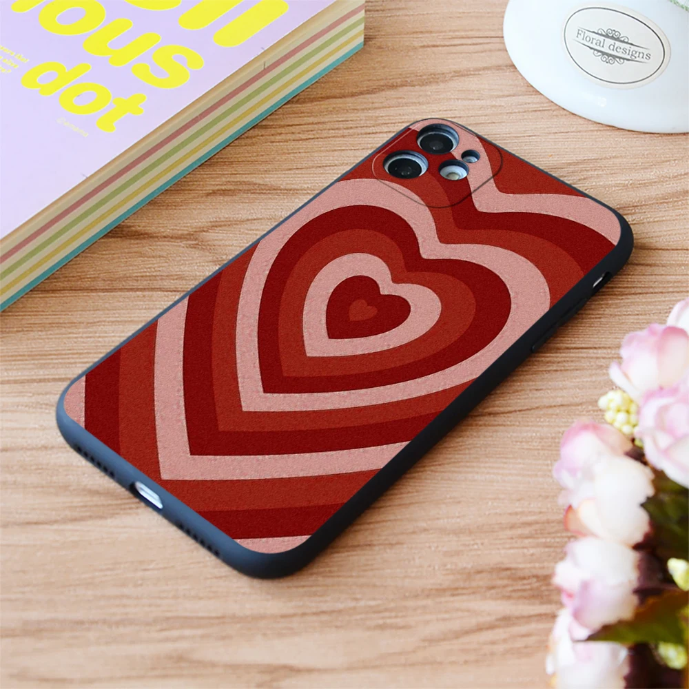 

For iPhone Papeldeparede Print Soft Matt Apple iPhone Case For 6 7 8 11 12 Plus Pro X XR XS MAX SE