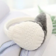 Женские наушники, теплые детские теплые наушники, вязаные мужские наушники, наушники, можно снимать и стирать