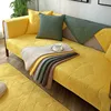 Four Seasons General sofa cushion pure cotton cloth cushion Nordic simple modern non slip solid wood sofa cover couch cover 1