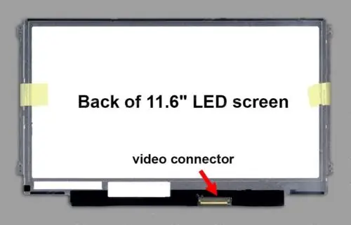 

TTLCD Laptop LCD Screen 11.6 inch Compatible LP116WH2 TL N1 LTN116AT04 N116B6-L04 LED Display HD Slim