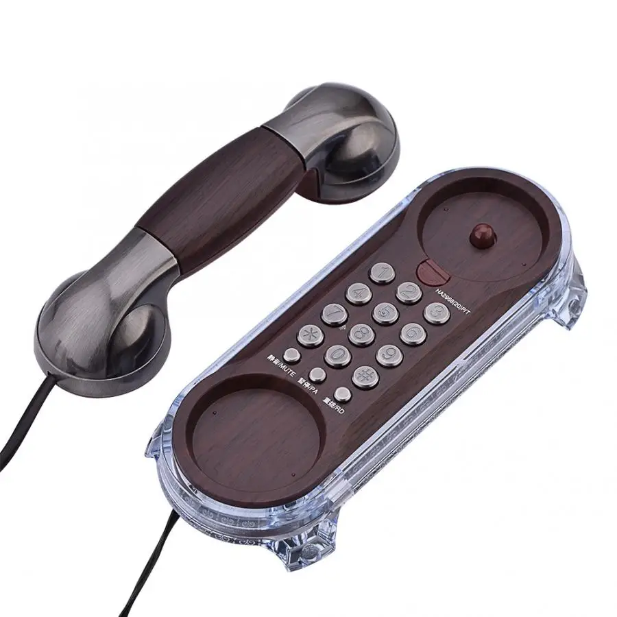 Teléfono antiguo Retro de teléfono Landine, teléfono colgante de moda, llamada de llamada, teléfono montado en la pared, teléfonos de escritorio para la oficina en casa|Teléfonos| - AliExpress