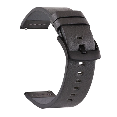 Genuine Leather Quick Release Watch Band Replacement Bracelet
