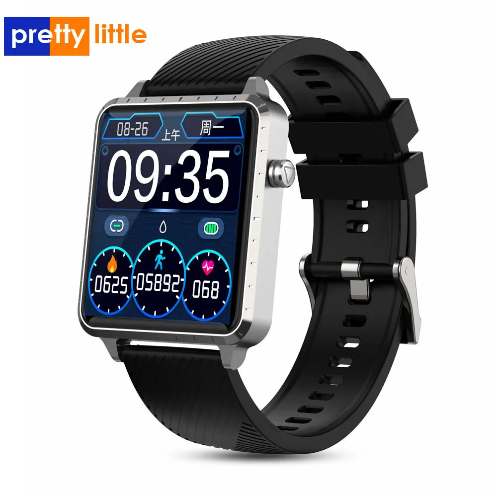 Умные часы с сенсорным экраном 1 54 дюйма мужские RC01 для Apple Watch Android IOS пульсометр