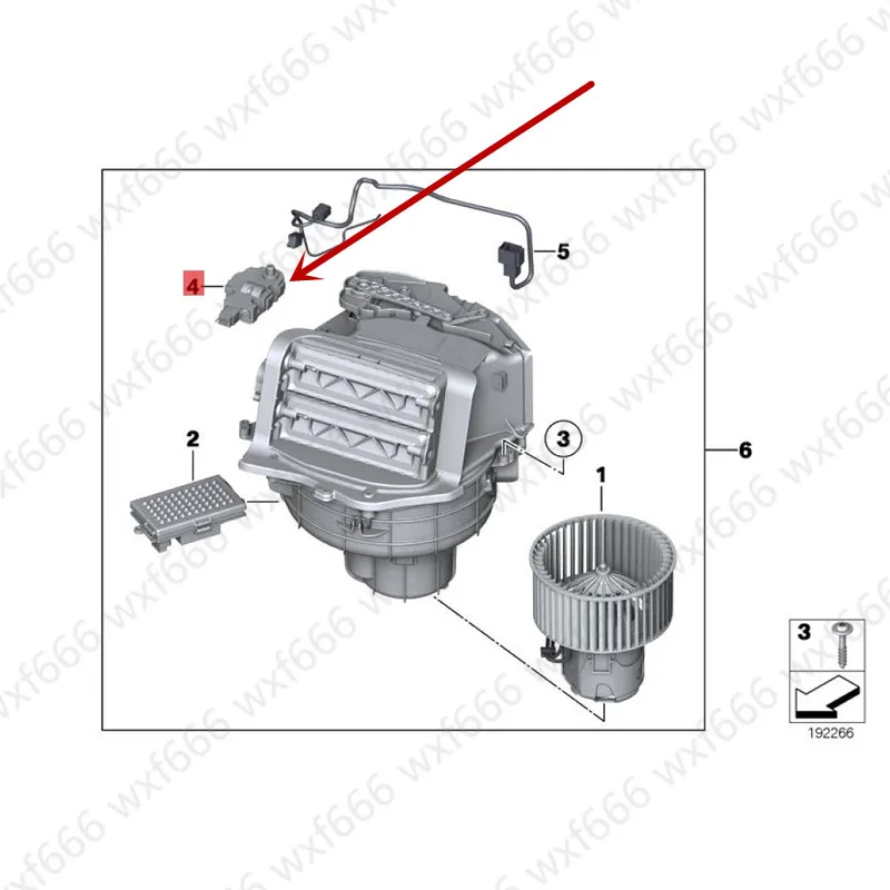 Испаритель Серводвигатель N57 F10 N53 523I F11 F13rol lsr oyc eph ant omg ho stb mwF02 F07 GT кондиционер, вентилятор двигателя цикла